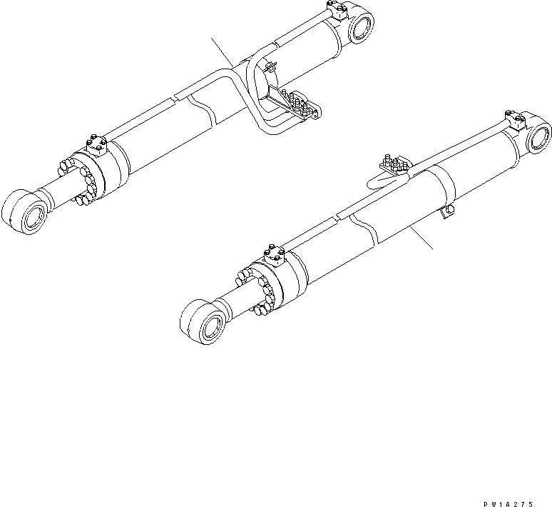 CYLINDER GROUP,R.H. (\8\22U-63-X9250) KOMATSU