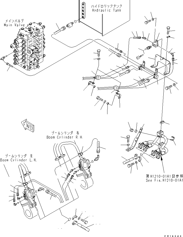Болт 07372-81250 KOMATSU
