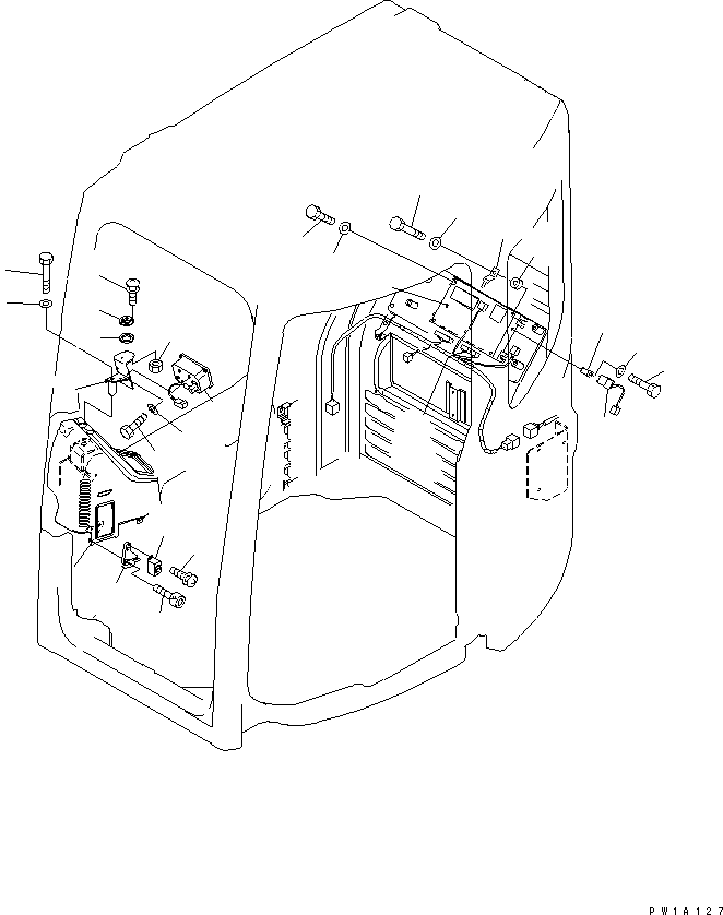Жгут проводов 22U-06-27211 KOMATSU