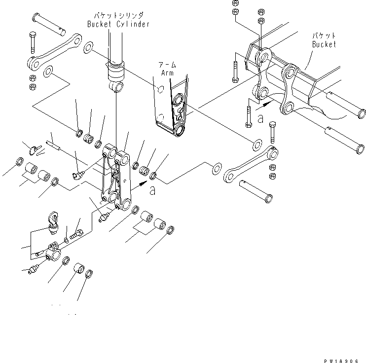 HOOK ASS'Y 22U-70-27253 KOMATSU