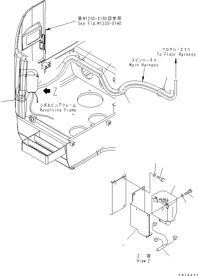 Жгут проводов 22U-06-21620 KOMATSU