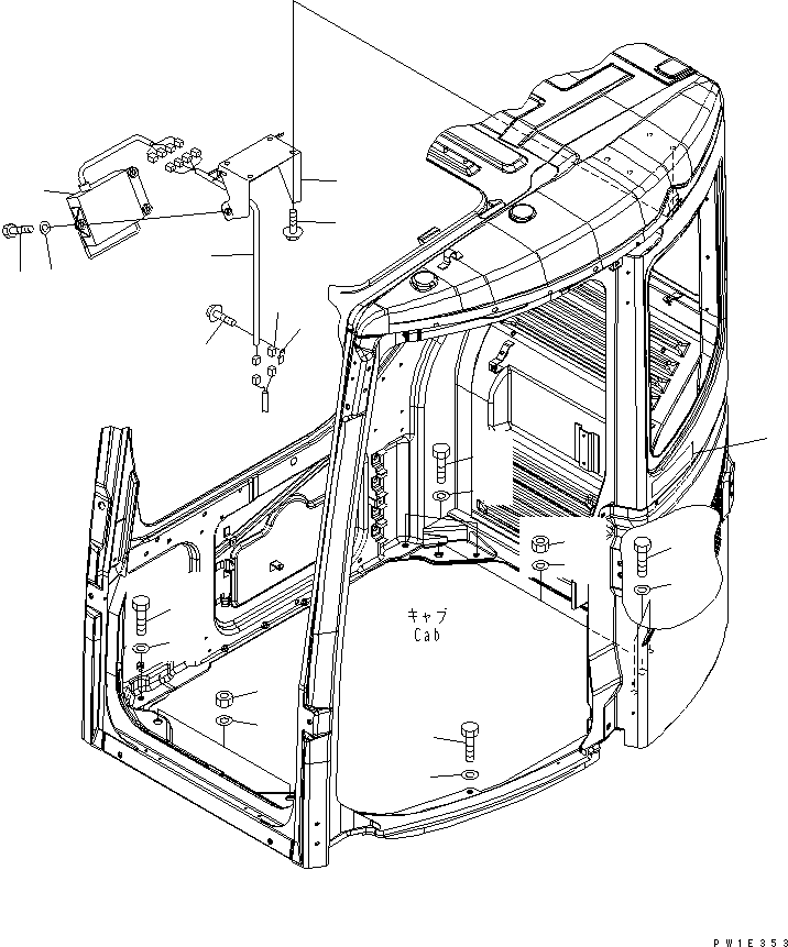 Жгут проводов 22U-06-22680 KOMATSU