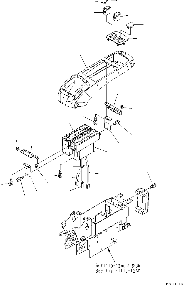 Пластина 22U-00-21570 KOMATSU