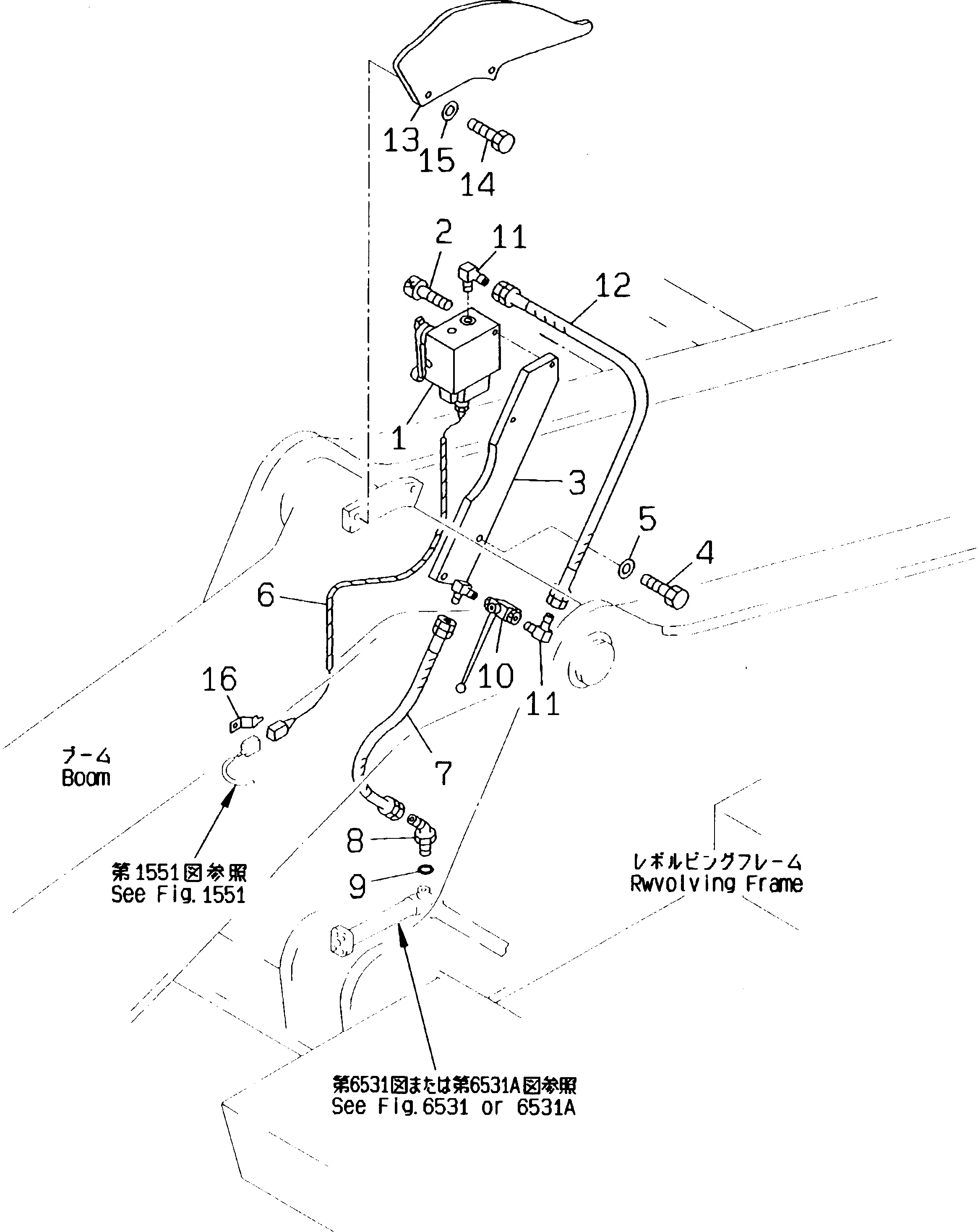 CAM,(3.0M) 206-62-51330 KOMATSU