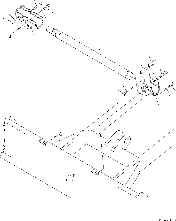 CHISEL 20S-970-7220 KOMATSU