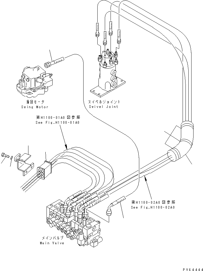 Кронштейн 22L-62-12361 KOMATSU