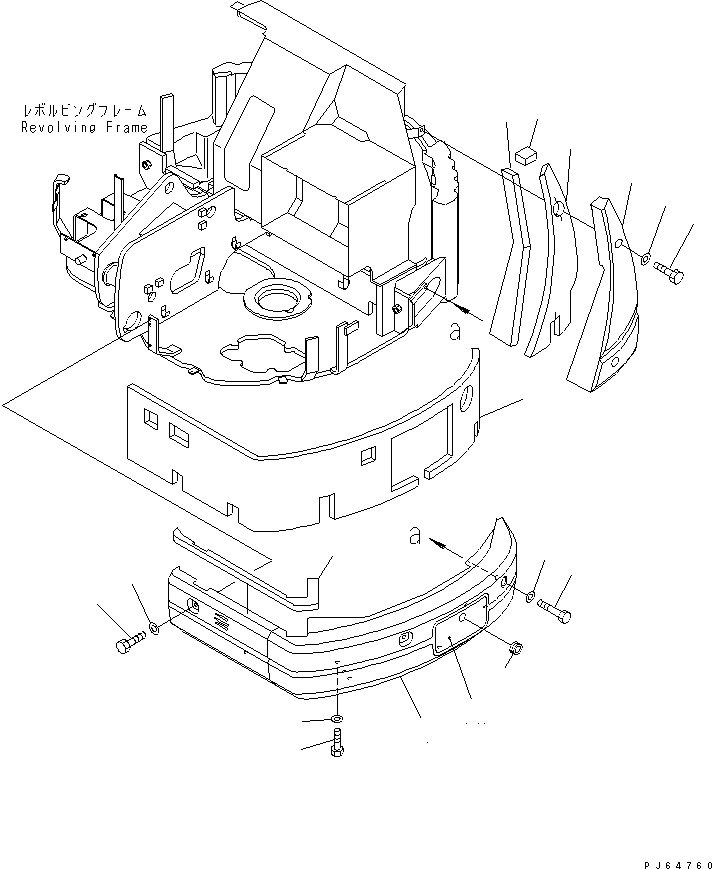 Лист 21U-54-35643 KOMATSU
