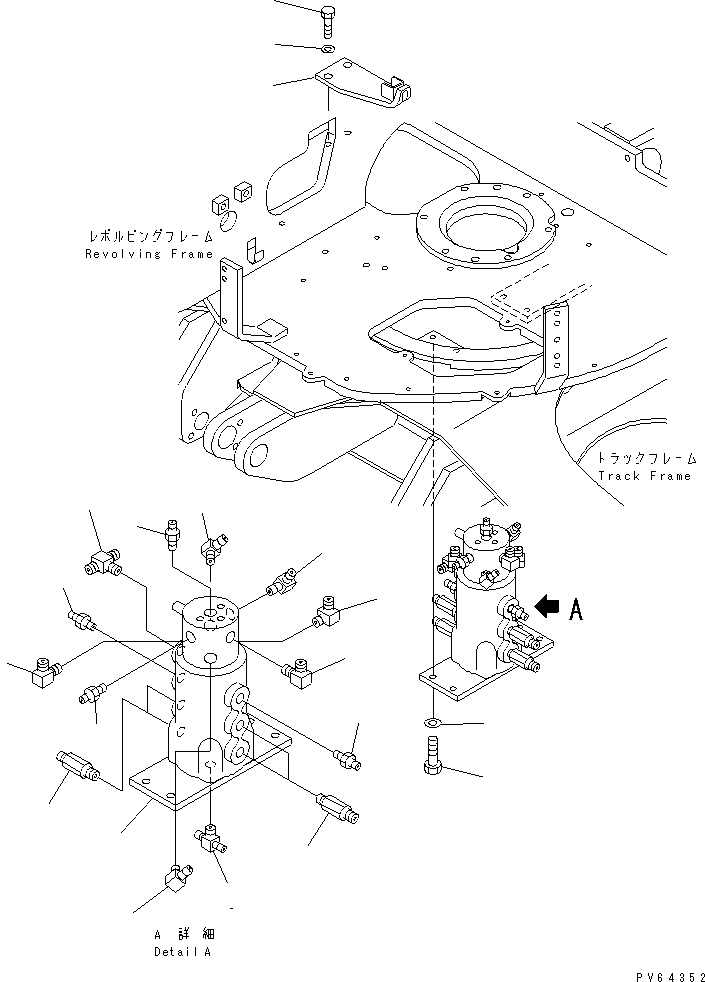 Пластина 21U-62-35711 KOMATSU