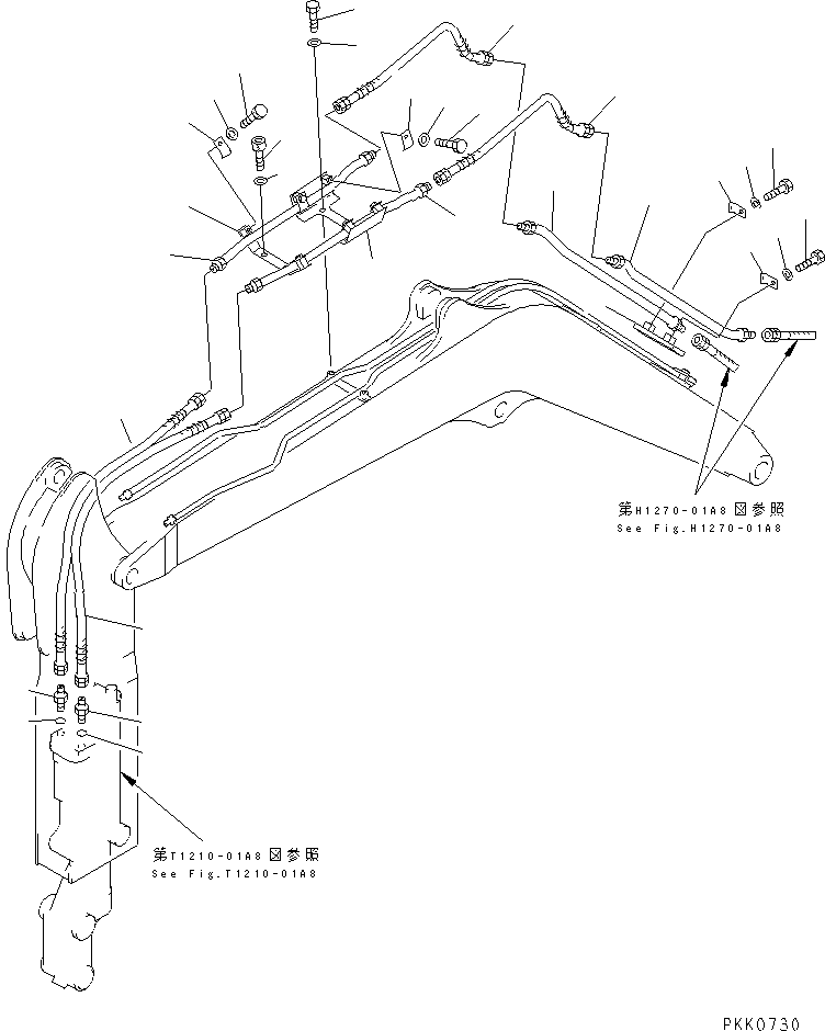 Хомут 20S-970-7380 KOMATSU