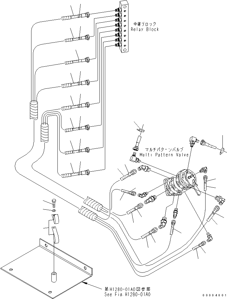 Шланг 207-62-73470 KOMATSU