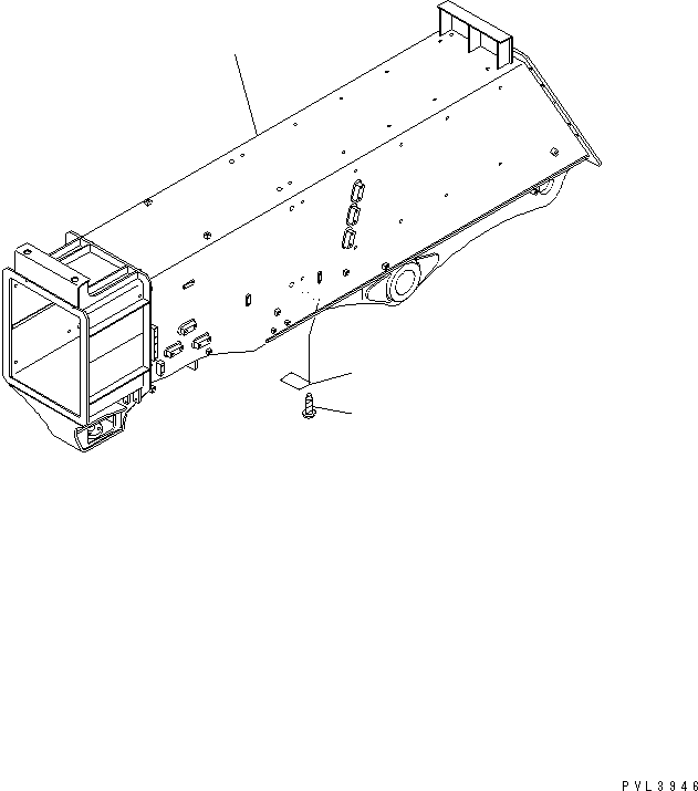 BASE ARM 207-957-1111 KOMATSU
