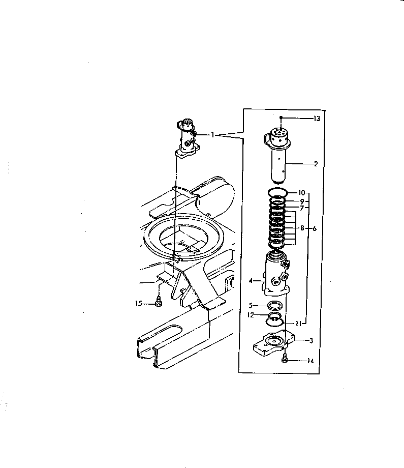 JOINT,SWIVEL YM172148-73800 KOMATSU