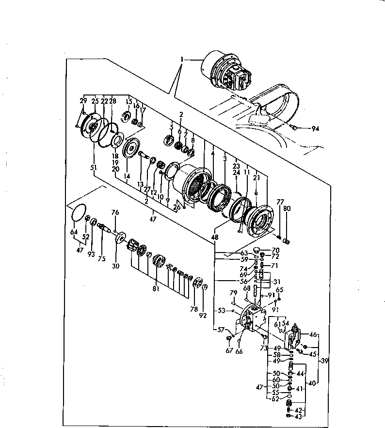 Уплотнительное кольцо круглого сечения YM24325-001200 KOMATSU