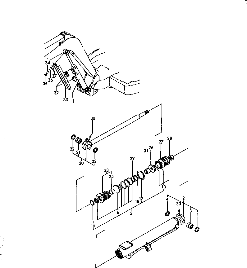 CYLINDER KIT,BOOM YM172142-99340 KOMATSU