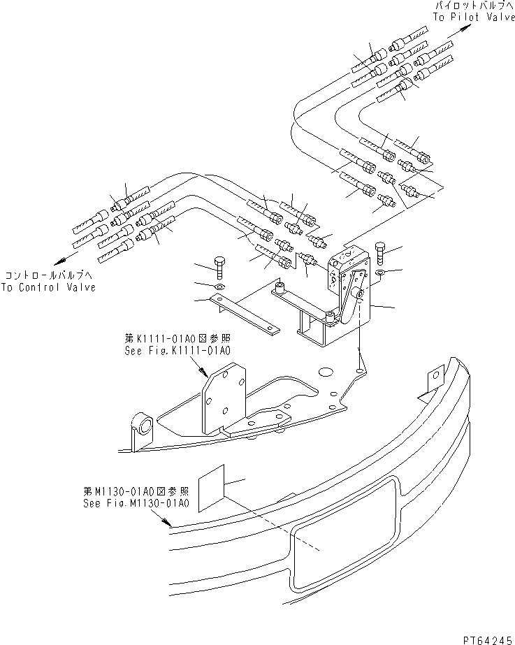 VALVE ASS'Y,2-WAY 22L-62-16100 KOMATSU