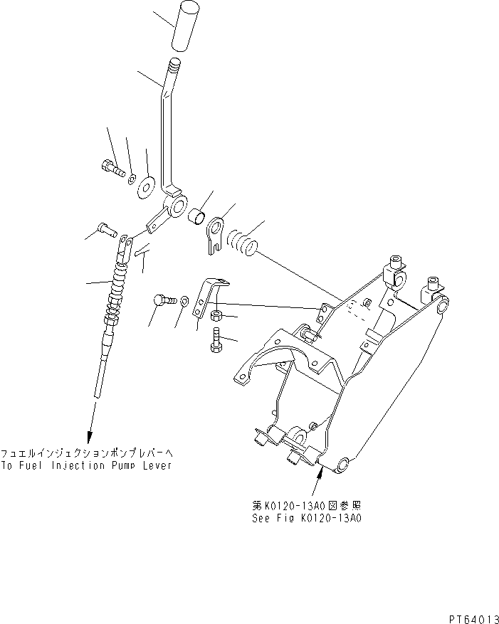 Кабель 22L-43-11631 KOMATSU