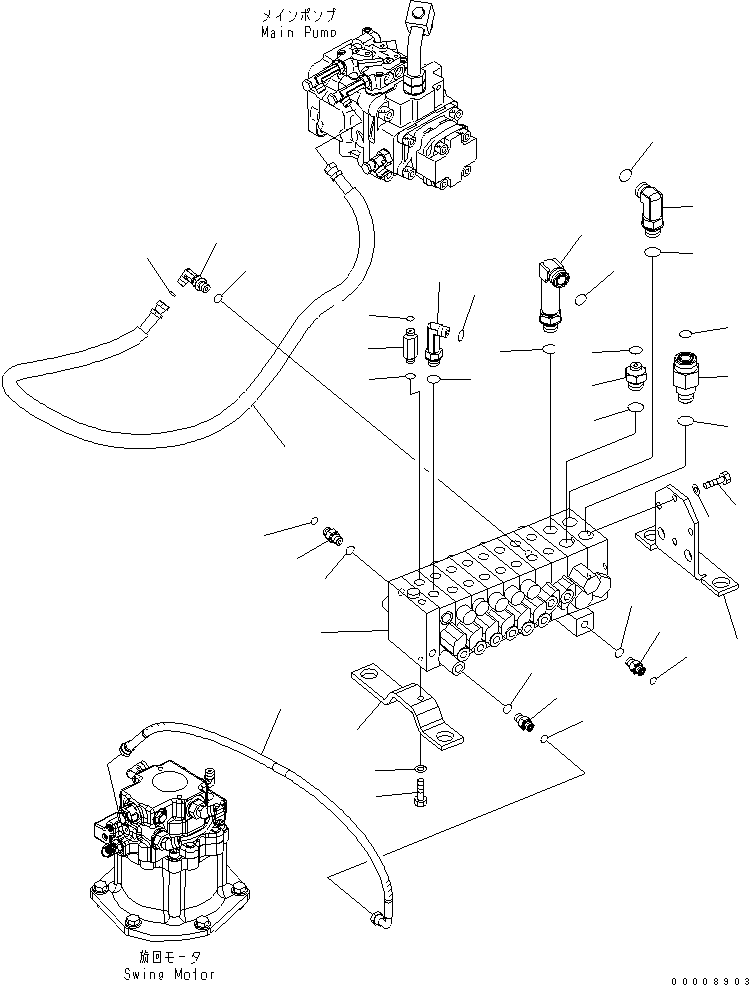 Соединение 07282-10314 KOMATSU
