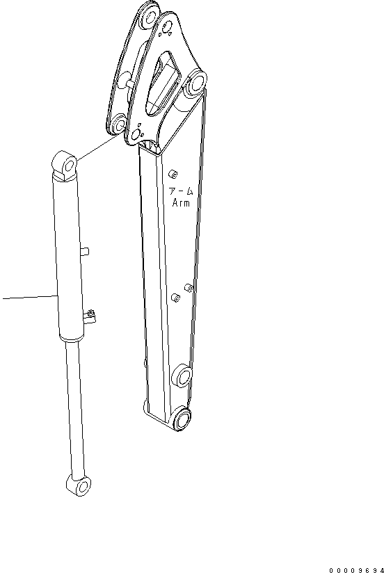 CYLINDER GROUP,(SEE FIG.Y1620-41A0) ((\8\707-00-XE530)) KOMATSU