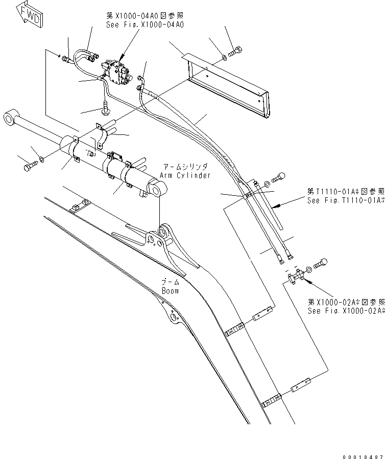 Шланг 22L-62-25211 KOMATSU