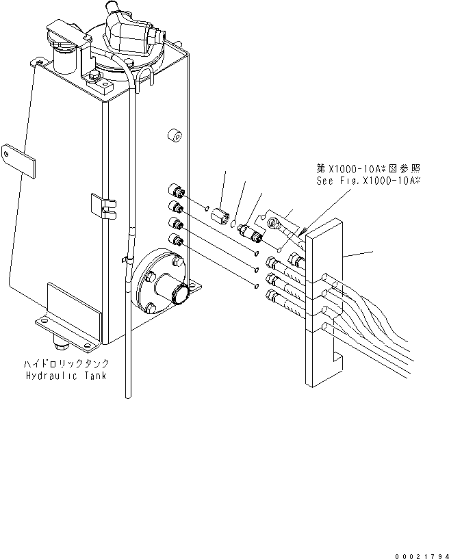 Лист 22L-03-21710 KOMATSU