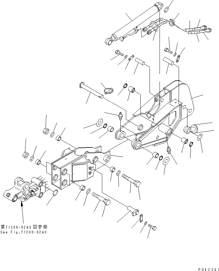 Рукоять в сборе 20R-870-0010 KOMATSU