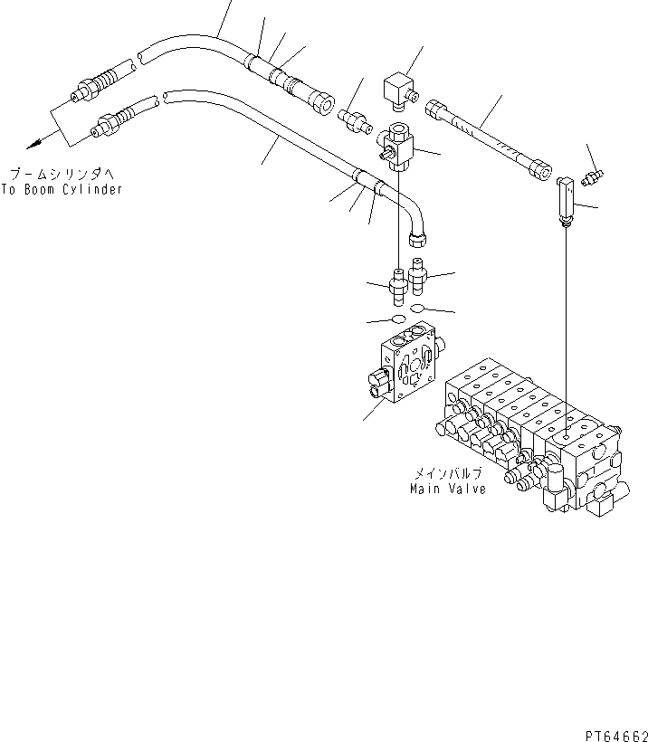Шланг 21U-973-3941 KOMATSU