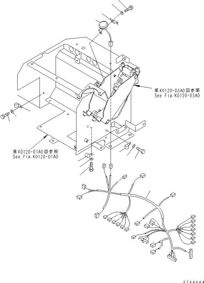 Жгут проводов 21U-979-1311 KOMATSU