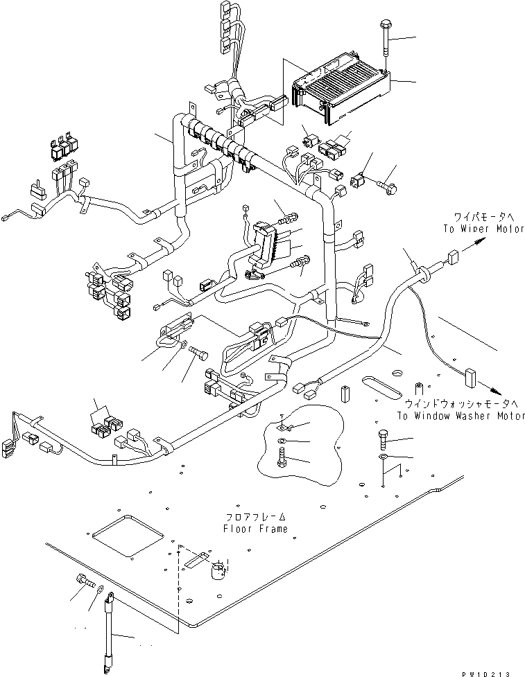 Жгут проводов 207-06-71840 KOMATSU
