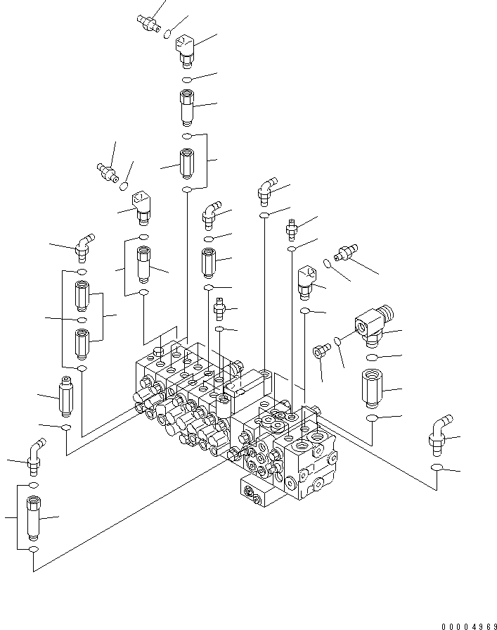 Ниппель 11T-09-11280 KOMATSU