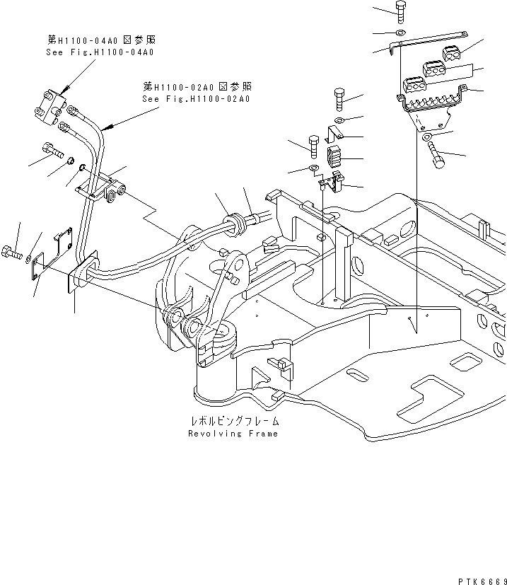Хомут 22F-62-11341 KOMATSU