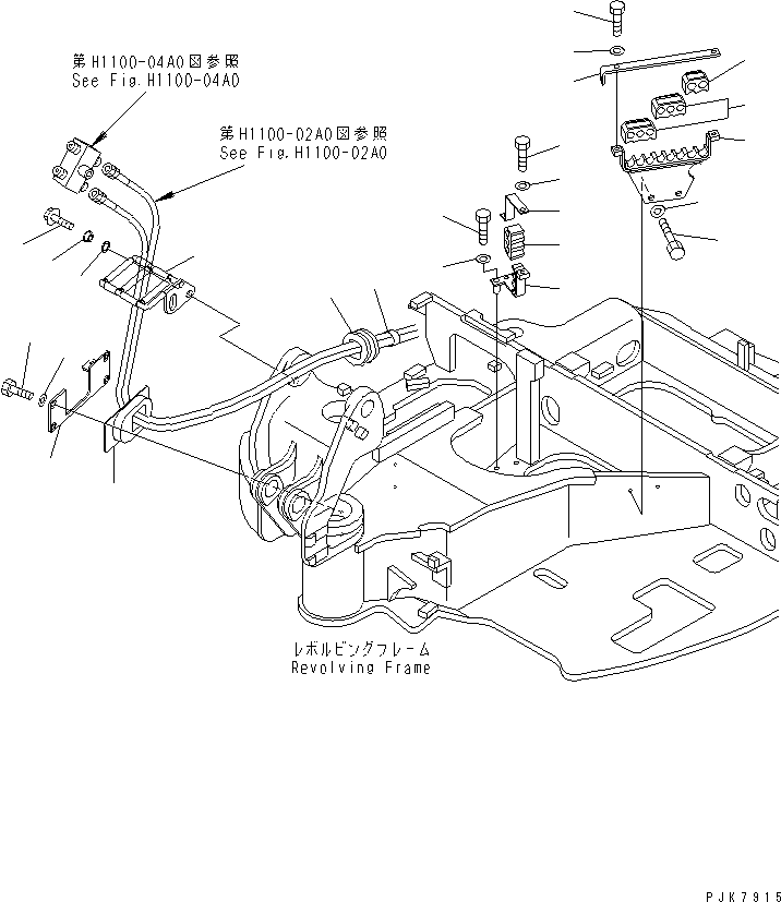 Хомут 22F-973-1430 KOMATSU