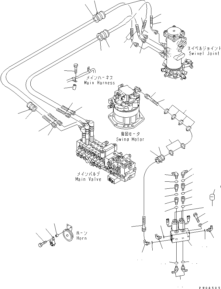 Спиральная трубка 08210-01213 KOMATSU