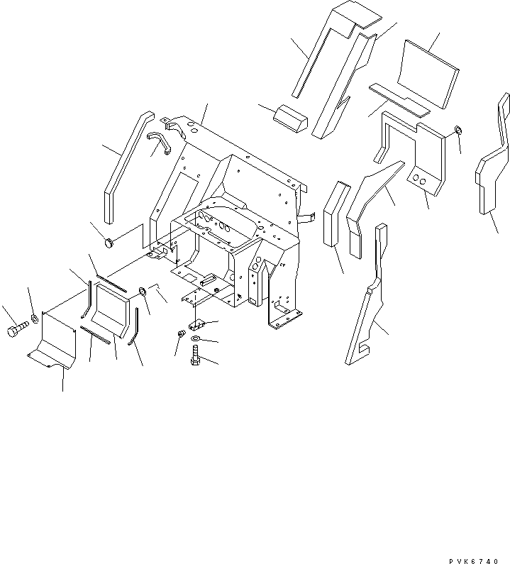 Лист 22F-54-12231 KOMATSU