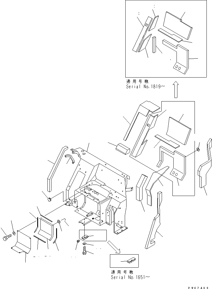 Блок 22F-979-1720 KOMATSU