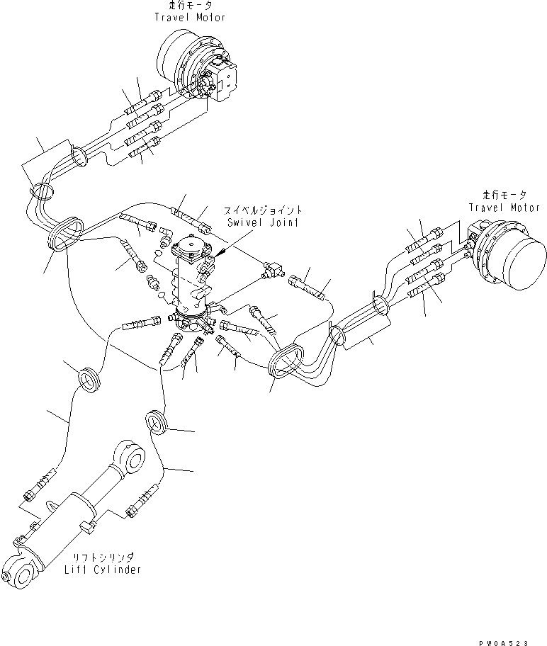 Спиральная трубка 08210-00614 KOMATSU