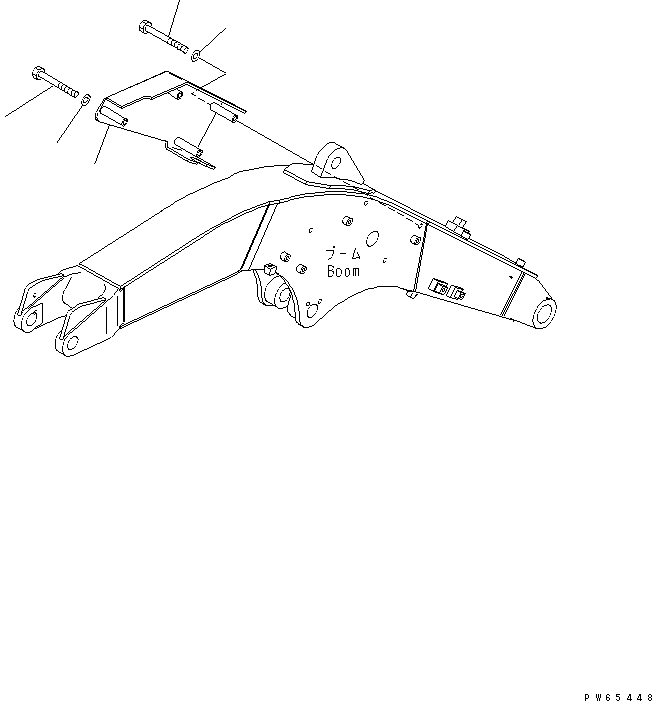 Крышка 22F-959-1270 KOMATSU