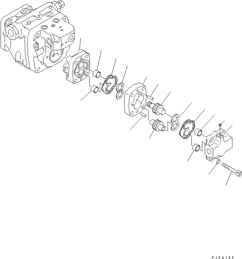Болт (\7\705-41-80820) KOMATSU
