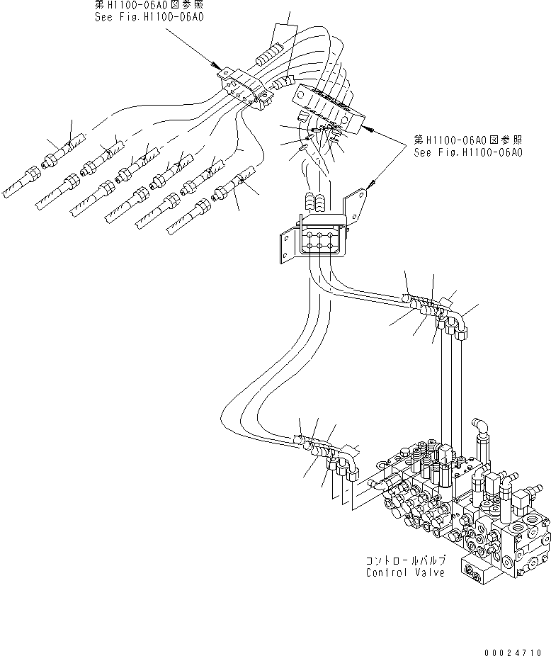 Шланг в сборе 21X-62-35120 KOMATSU