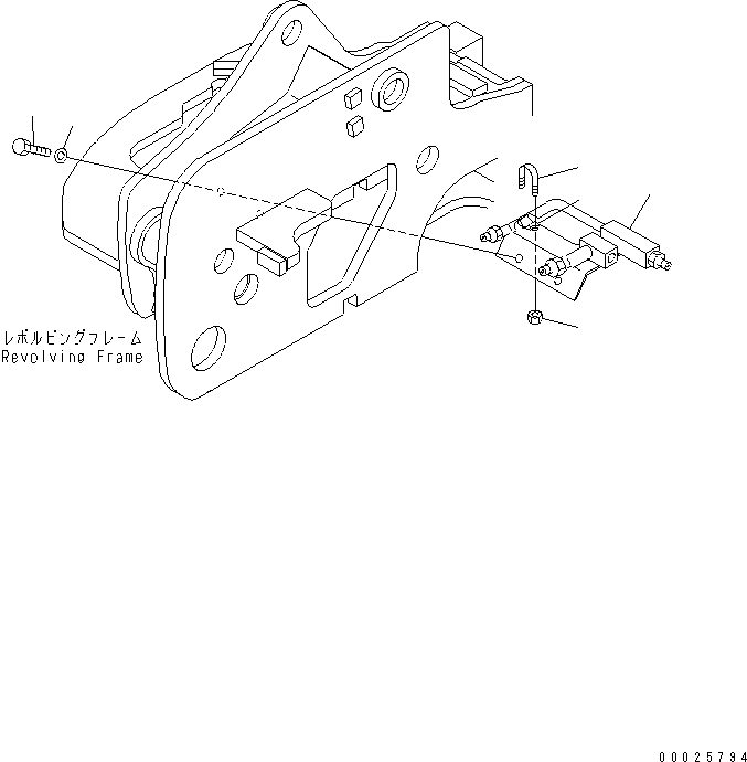 TUBE ASSY 21X-957-3470 KOMATSU