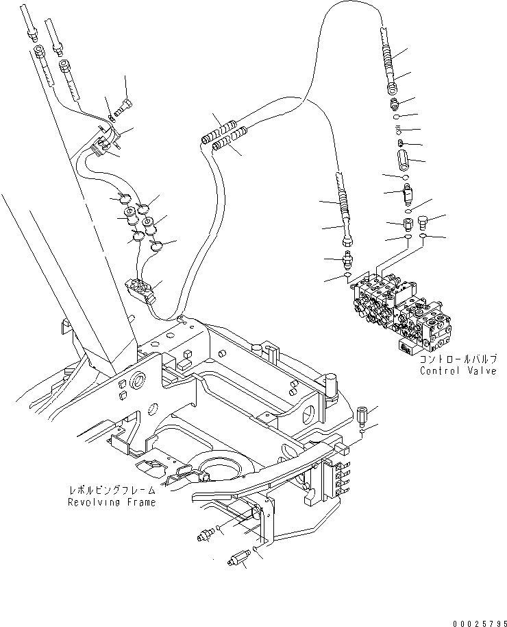 Шланг 07631-00418 KOMATSU