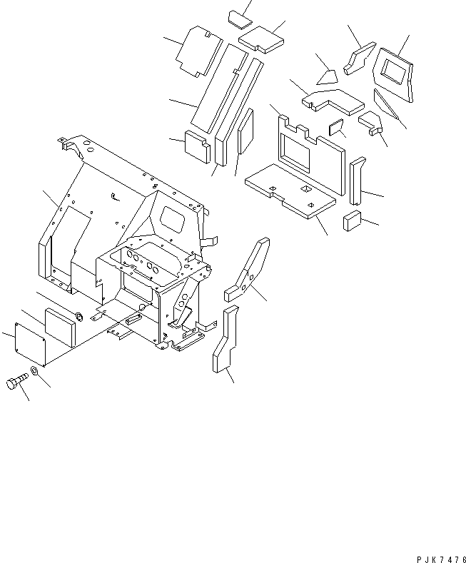 Лист 21X-54-32292 KOMATSU