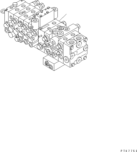 Управляющий клапан (723-18-13902) KOMATSU