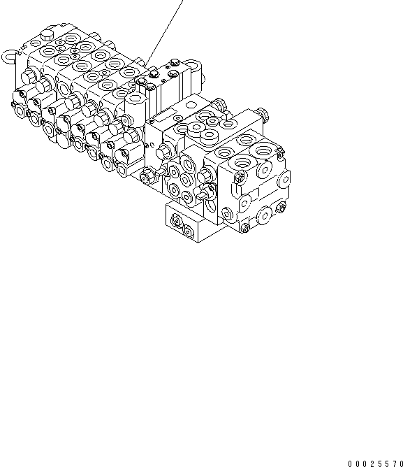 Управляющий клапан 723-18-14200 KOMATSU