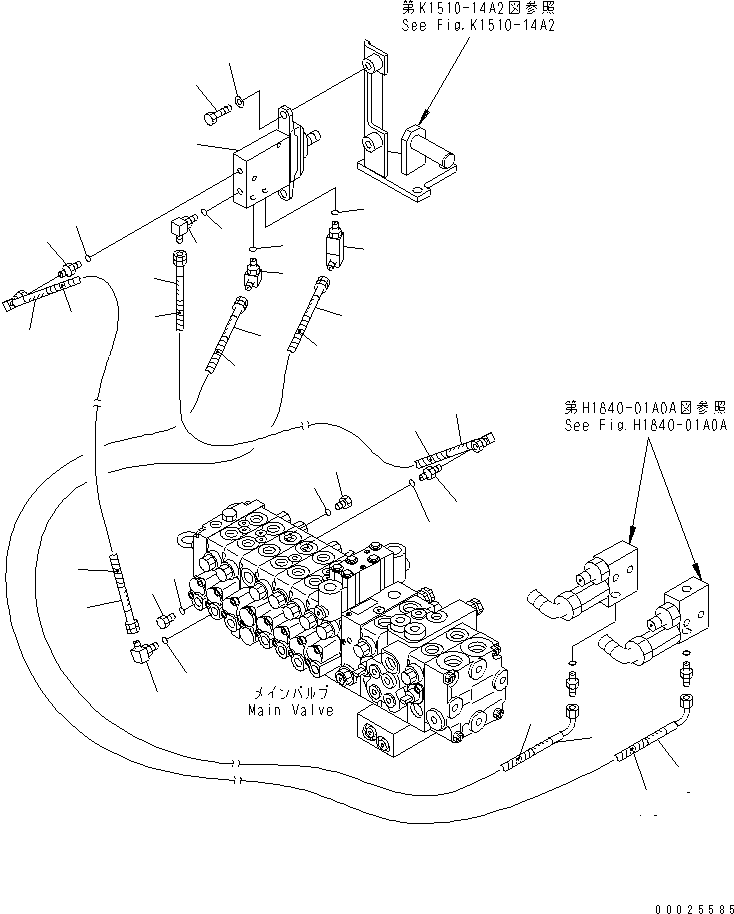 Шланг в сборе 21X-910-3640 KOMATSU