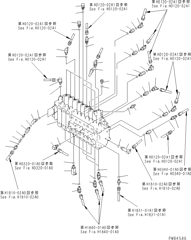 Управляющий клапан (723-49-17301) KOMATSU