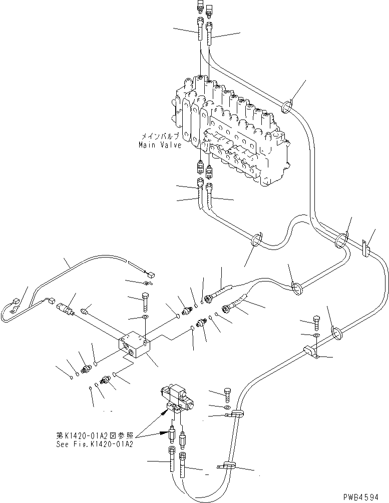 Жгут проводов 208-06-67381 KOMATSU