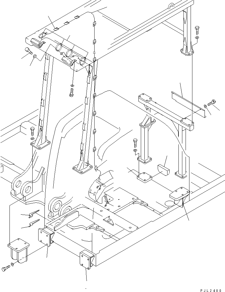 Крышка 208-956-6781 KOMATSU