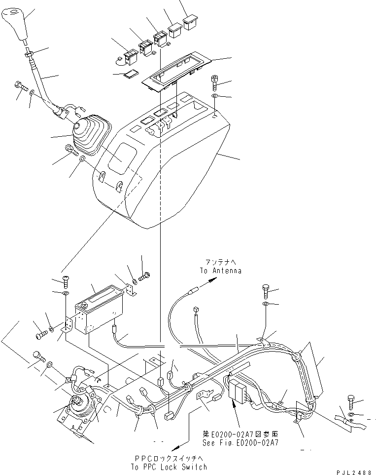 Жгут проводов 208-06-67431 KOMATSU