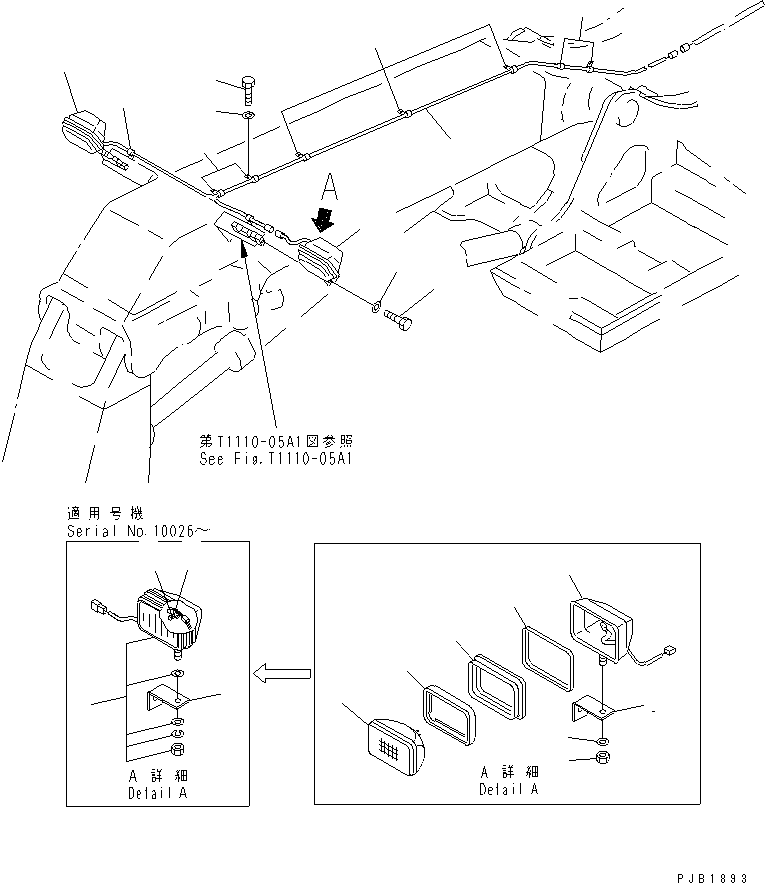 Жгут проводов 208-06-67111 KOMATSU