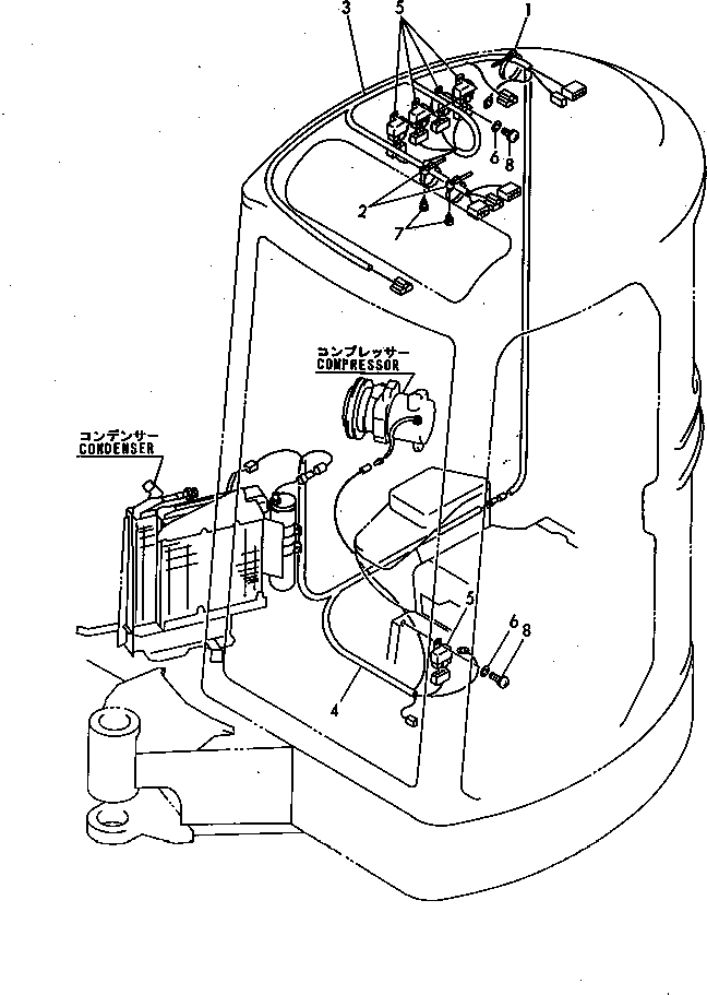 WIRING HARNESS,WIRE YM172164-16710 KOMATSU